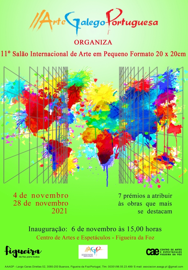 International exhibition small format 20x20 cm